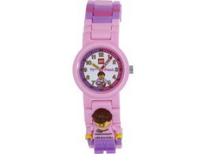 Lego Children's Time Teacher 9005039 Pink Plastic Quartz Watch with White Dial Lego Children's Time Teacher 9005039 Pink Plastic Quartz Watch with White Dial