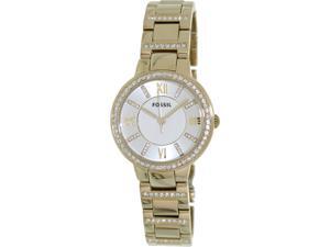 Women's Gold Fossil Virginia Crystallized Watch ES3283 Women's Gold Fossil Virginia Crystallized Watch ES3283