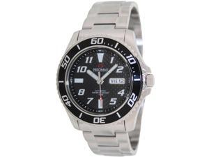 Swiss Precimax PX13221 Aqua Classic Automatic Men's Black Dial Silver Stainless Steel Automatic Watch Swiss Precimax PX13221 Aqua Classic Automatic Men's Black Dial Silver Stainless Steel Automatic Watch