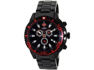 Swiss Precimax Men's Pulse Pro SP13102 Black Stainless-Steel Swiss Chronograph Watch with Black Dial Swiss Precimax Men's Pulse Pro SP13102 Black Stainless-Steel Swiss Chronograph Watch with Black Dial