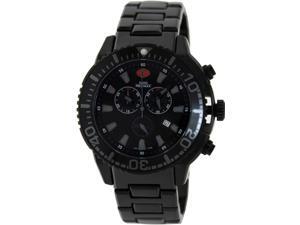 Swiss Precimax Pulse Pro SP13104 Men's Black Dial Stainless Steel Swiss Chronograph Watch Swiss Precimax Pulse Pro SP13104 Men's Black Dial Stainless Steel Swiss Chronograph Watch