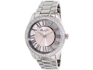 Kenneth Cole Women's KC4982 Silver Stainless-Steel Quartz Watch with Pink Dial Kenneth Cole Women's KC4982 Silver Stainless-Steel Quartz Watch with Pink Dial