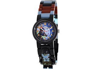 Lego Children's Legends Of Chima 9000447 Black Plastic Quartz Watch with Black Dial Lego Children's Legends Of Chima 9000447 Black Plastic Quartz Watch with Black Dial