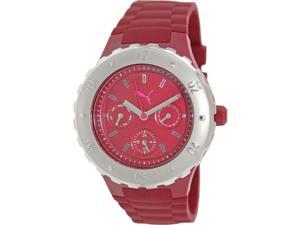 Puma Women's Blast PU103442003 Red Silicone Analog Quartz Watch with Red Dial Puma Women's Blast PU103442003 Red Silicone Analog Quartz Watch with Red Dial