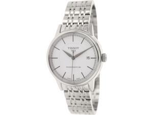 Tissot Men's Carson T085.407.11.011.00 Silver Stainless-Steel Swiss Quartz Watch with Silver Dial Tissot Men's Carson T085.407.11.011.00 Silver Stainless-Steel Swiss Quartz Watch with Silver Dial
