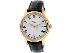 Tissot Men's Carson T085.410.36.013.00 Brown Leather Swiss Quartz Watch Tissot Men's Carson T085.410.36.013.00 Brown Leather Swiss Quartz Watch