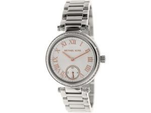 Michael Kors Women's Skylar MK5970 Metallic Silver Stainless-Steel Quartz Watch Michael Kors Women's Skylar MK5970 Metallic Silver Stainless-Steel Quartz Watch