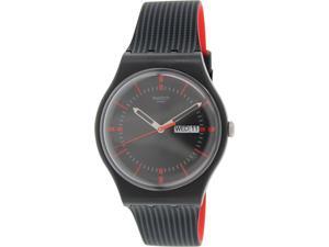 Swatch Men's Originals SUOB714 Black Silicone Swiss Quartz Watch Swatch Men's Originals SUOB714 Black Silicone Swiss Quartz Watch