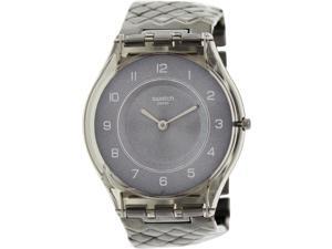 Swatch Women's Skin SFM132GB Silver Metal Swiss Quartz Watch Swatch Women's Skin SFM132GB Silver Metal Swiss Quartz Watch