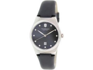 Victorinox Swiss Army Women's Victoria 241636 Black Leather Swiss Quartz Watch Victorinox Swiss Army Women's Victoria 241636 Black Leather Swiss Quartz Watch