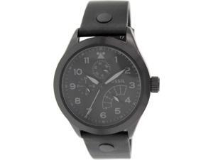 Fossil Men's CH2940 Black Leather Quartz Watch Fossil Men's CH2940 Black Leather Quartz Watch