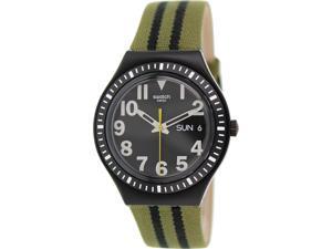 Swatch Men's Irony YGB7001 Green Nylon Swiss Quartz Watch Swatch Men's Irony YGB7001 Green Nylon Swiss Quartz Watch