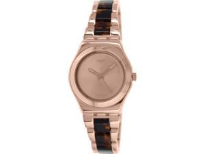 Swatch Women's Irony YLG128G Rose Gold Stainless-Steel Swiss Quartz Watch Swatch Women's Irony YLG128G Rose Gold Stainless-Steel Swiss Quartz Watch