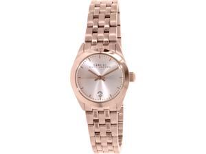 Marc By Marc Jacobs Women's Peeker MBM3374 Rose Gold Stainless-Steel Quartz Watch Marc By Marc Jacobs Women's Peeker MBM3374 Rose Gold Stainless-Steel Quartz Watch
