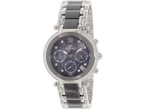 Precimax PX13343 Women's Glimmer Elite Ceramic Two-Tone Ceramic Swiss Chronograph Watch with Mother-Of-Pearl Dial Precimax PX13343 Women's Glimmer Elite Ceramic Two-Tone Ceramic Swiss Chronograph Watch with Mother-Of-Pearl Dial