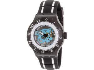 Swatch Men's Originals SUUB101 Black Silicone Swiss Quartz Watch Swatch Men's Originals SUUB101 Black Silicone Swiss Quartz Watch