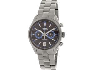 Fossil CH2970 Men's Del Rey Grey Stainless-Steel Quartz Watch Fossil CH2970 Men's Del Rey Grey Stainless-Steel Quartz Watch