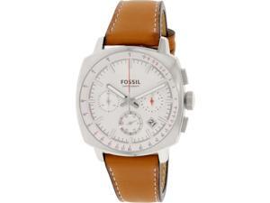 Fossil Men's Haywood CH2985 Brown Leather Quartz Watch Fossil Men's Haywood CH2985 Brown Leather Quartz Watch