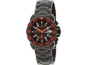 Precimax PX14027 Men's Ion Pro Black Stainless-Steel Quartz Watch Precimax PX14027 Men's Ion Pro Black Stainless-Steel Quartz Watch