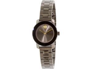 Movado Women's Bold 3600326 Gunmetal Stainless-Steel Swiss Quartz Watch Movado Women's Bold 3600326 Gunmetal Stainless-Steel Swiss Quartz Watch