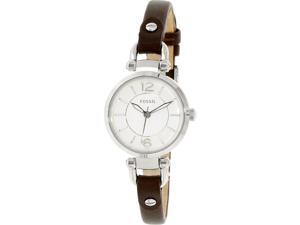Fossil Women's ES3861 Brown Leather Quartz Watch Fossil Women's ES3861 Brown Leather Quartz Watch