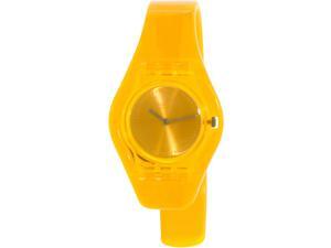 Swatch Women's Originals LO101HA Orange Plastic Swiss Quartz Watch Swatch Women's Originals LO101HA Orange Plastic Swiss Quartz Watch