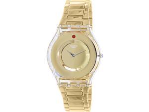 Swatch Women's Skin SFK399G Gold Stainless-Steel Quartz Watch Swatch Women's Skin SFK399G Gold Stainless-Steel Quartz Watch