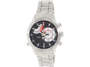 Timex Men's Intelligent Quartz TW2P73000 Silver Stainless-Steel Quartz Watch Timex Men's Intelligent Quartz TW2P73000 Silver Stainless-Steel Quartz Watch