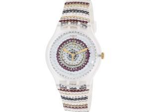 Swatch Women's Originals SUOK114 Multi Silicone Swiss Quartz Watch Swatch Women's Originals SUOK114 Multi Silicone Swiss Quartz Watch