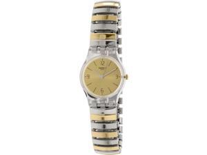 Swatch Women's Originals LK351B Gold Stainless-Steel Swiss Quartz Watch Swatch Women's Originals LK351B Gold Stainless-Steel Swiss Quartz Watch