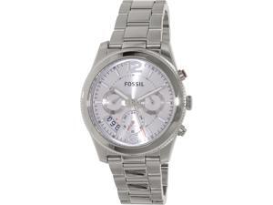 Fossil Women's Perfect Boyfriend ES3883 Silver Stainless-Steel Quartz Watch Fossil Women's Perfect Boyfriend ES3883 Silver Stainless-Steel Quartz Watch