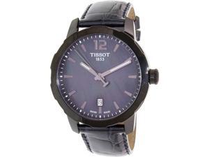 Tissot Men's T-Sport T095.410.36.127.00 Blue Leather Swiss Quartz Watch Tissot Men's T-Sport T095.410.36.127.00 Blue Leather Swiss Quartz Watch