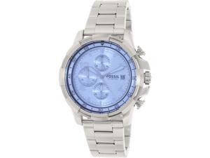 Fossil Men's Dean FS5155 Silver Stainless-Steel Quartz Watch Fossil Men's Dean FS5155 Silver Stainless-Steel Quartz Watch