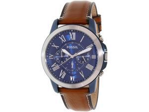Fossil Men's Grant FS5151 Brown Leather Quartz Watch Fossil Men's Grant FS5151 Brown Leather Quartz Watch