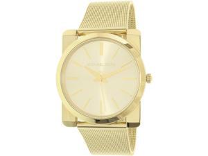Michael Kors Women's Kempton MK3496 Gold Stainless-Steel Quartz Watch Michael Kors Women's Kempton MK3496 Gold Stainless-Steel Quartz Watch