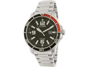 Citizen Men's AW1520-51E Silver Stainless-Steel Eco-Drive Watch Citizen Men's AW1520-51E Silver Stainless-Steel Eco-Drive Watch