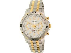 Citizen Men's AN8104-53A Silver Stainless-Steel Quartz Watch Citizen Men's AN8104-53A Silver Stainless-Steel Quartz Watch