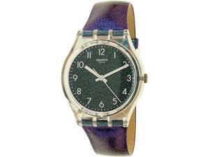 Swatch Women's Gent GE245 Multicolor Leather Swiss Quartz Watch Swatch Women's Gent GE245 Multicolor Leather Swiss Quartz Watch