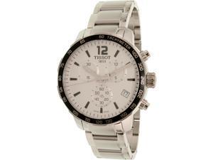 Tissot Men's T-Sport T095.417.11.037.00 Silver Stainless-Steel Swiss Quartz Watch Tissot Men's T-Sport T095.417.11.037.00 Silver Stainless-Steel Swiss Quartz Watch