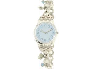 Swatch Women's Lady LK356G Silver Stainless-Steel Swiss Quartz Watch Swatch Women's Lady LK356G Silver Stainless-Steel Swiss Quartz Watch