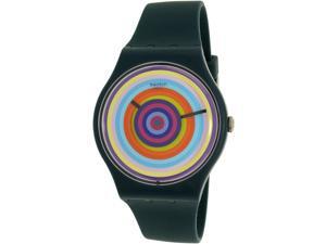 Swatch Men's New Gent SUON117 Blue Silicone Quartz Watch Swatch Men's New Gent SUON117 Blue Silicone Quartz Watch