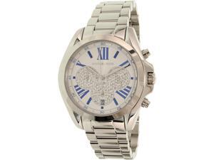 Michael Kors Women's Bradshaw MK6320 Silver Stainless-Steel Quartz Watch Michael Kors Women's Bradshaw MK6320 Silver Stainless-Steel Quartz Watch