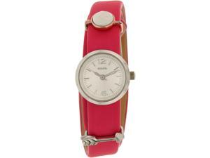 Fossil Women's Georgia ES3964SET Pink Leather Quartz Watch Fossil Women's Georgia ES3964SET Pink Leather Quartz Watch