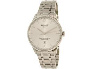 Tissot Men's T-Classic T099.407.11.037.00 Silver Stainless-Steel Swiss Automatic Watch Tissot Men's T-Classic T099.407.11.037.00 Silver Stainless-Steel Swiss Automatic Watch