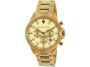 Michael Kors Women's Gage MK8491 Gold Stainless-Steel Quartz Watch Michael Kors Women's Gage MK8491 Gold Stainless-Steel Quartz Watch