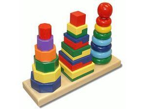 Melissa & Doug: Geometric STACKER Melissa & Doug: Geometric STACKER