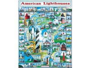 White Mountain Puzzle : Lighthouse- 1000 pcs White Mountain Puzzle : Lighthouse- 1000 pcs