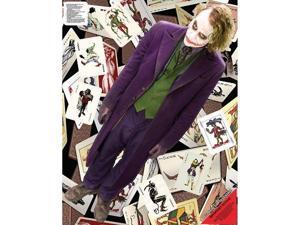 The Dark Knight Joker with Cards Wall Graffix The Dark Knight Joker with Cards Wall Graffix
