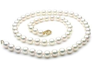 Japanese Akoya Saltwater Pearl Necklace 7mm AA+ Quality 22 inch Japanese Akoya Saltwater Pearl Necklace 7mm AA+ Quality 22 inch