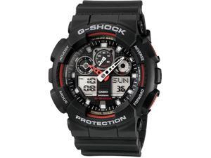 Casio G-Shock Black Resin Strap Mens Watch GA100-1A4 Casio G-Shock Black Resin Strap Mens Watch GA100-1A4
